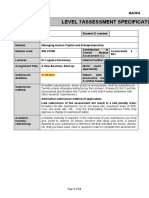 Level 7assessment Specification