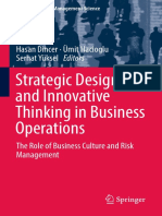 Strategic Design and Innovative Thinking in Business Operations