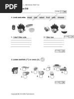 Revision Test 5-8 - Smart Junior 2