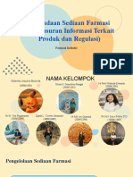 Pengadaan Sediaan Farmasi (Penelusuran Informasi Terkait Produk Dan Regulasi)