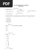 Soal Mat Integral Gen