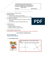 Rectas Perpendiculares y Rectas Paralelas