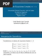 Sistemas de Ecuaciones Lineales M × N