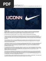 Uconn Nike Deal