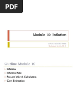 Model 10 Inflation