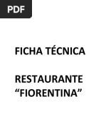 FICHA TECNICA Fiorentina