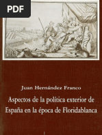 Aspectos de La Politica Exterior de Espana en La Epoca de Floridablanca 0