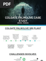 Colgate Palmolive Case Study: - Monal Tandon