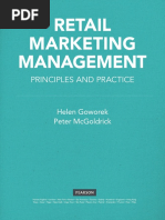 Retail Marketing Management: Principles and Practice