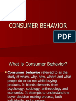 Consumer Behavior