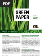 Green Paper: A Guide To Grass Paper by Model