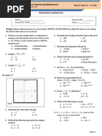 Module 6: Advance Engineering Mathematics