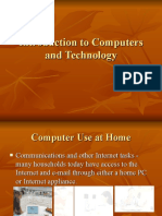 Introduction To Computers and Technology