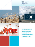 Alternatives To FOR: Development Charges Growth-Related Capital Costs