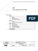 ACS 2000 4 KV: Motor Temperature Supervision Information