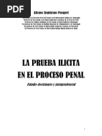 La Prueba Ilicita en El Proceso Penal - Alfonso Zambrano Pasquel