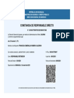 Certificado DGI RT0010810770091F