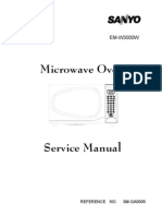 Sanyo Microwave Oven Service Manual 2029