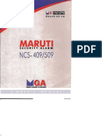 Maruti Security Alarm Manual