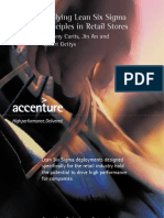 Applying Lean Six Sigma Principles in Retail Stores: by Tony Curtis, Jin An and Robert Gettys