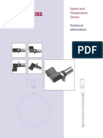 Technical Information: Speed and Temperature Sensor