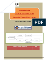 Servicio Firewall en Linux: Laboratorio #07