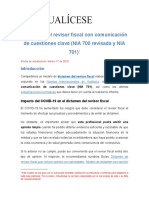 1 Dictamen Del Revisor Fiscal Con Comunicación de Cuestiones Clave