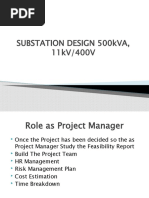 1035 SUBSTATION DESIGN 500kVA, 11kV