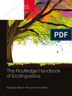 The Routledge Handbook of Ecolinguistics