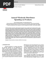 Annual Wholesale Distributor Spending On Products