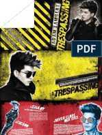 Digital Booklet - Trespassing ADAM LAMBERT