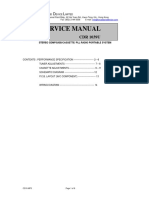 Noblex CDR-1039U Radiograbador CD-MP3-USB Manual de Servicio