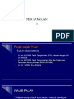 Perpajakan 3 (PPH, PPN, PBB, BPHTB, Bea Materai)