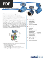 Quantometer For Secondary Measurements