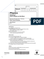 Physics: Pearson Edexcel