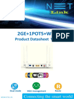 NETLINK 2GE1POTSWiFi HG323DAC Product Datasheet V1.1 - Compressed 1