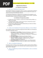 Tarea de Presupuesto Público. Los Clasificadores Presupuestarios. Darianny Ogando Sánchez 2-18-5585.