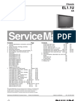 Color Television Chassis: Block Diagrams, Test Point Overviews, and Waveforms