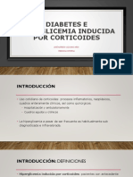 Diabetes e Hiperglicemia Inducida Por Corticoides