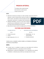 5ta Clase de Presión Hipertensión Hipotensión