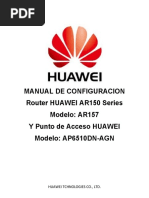 HUAWEI AR150 Series AR157 Manual