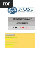 Engineering Geology Assignment