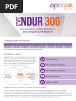 Aperam - Ficha Técnica ENDUR 300