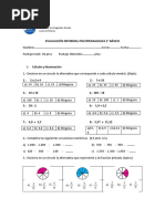 Evl-Informal 5° Básico