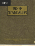 Roofing Standards (Federal Cement Roof Tile) ND c1925