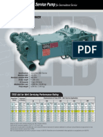 TEED 4x5 For Well Servicing Performance Rating