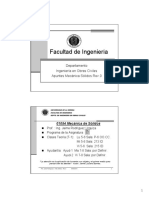 Mec - Sólidos Clases #1 - 2019