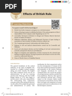 Effects of British Rule