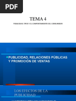 Tema 5 Publicidad y Comportamiento Del Consumidor