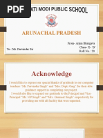 Arunachal Pradesh Project